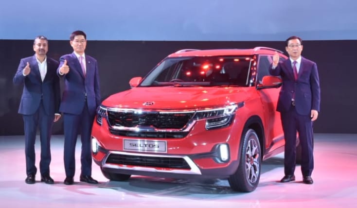 Kia Seltos SUV预订当今在印度开始